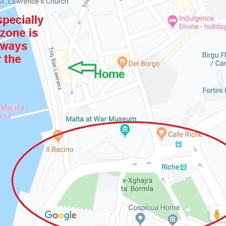 Seafront Highly Furnished Fl 4 Birgu