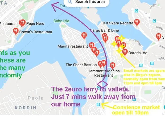 Seafront Highly Furnished Fl 4 * Birgu